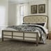Americana Farmhouse - Queen Shelter Bed - Light Brown