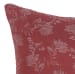 Novel Estate - 22" x 22" NV Rosecliff Pillow - Burgundy Red