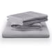 Linens - Tempur Classic Cotton Sheet Set - Cool Gray - Twin