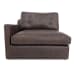 Thurlow - Leather Left Arm Facing Chair - Espresso Brown