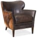 Kato - Leather Club Chair With Dark HOH