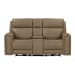 Camden - Loveseat With Console P3 & ZW - Brown