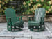 Shell Beach - Swivel Glider Chair - Green
