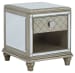 Chevanna - Platinum - Rectangular End Table