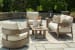 Serene Bay - Dark Brown - 5 Pc. - Lounge Set With Loveseat