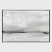 Hush - 60" x 40" Canvas Art - Pearl Silver