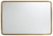 Brocky - Gold Finish - Accent Mirror - Rectangle