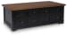 Wildenauer - Lift Top Cocktail Table - Brown / Black