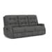 Devon - Fabric Reclining Sofa - Dark Gray