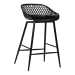 Piazza - Outdoor Counter Stool - Black