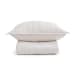 Bari - 2 Piece Velvet Twin Quilt Set - Cloud