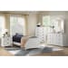 Kona - Twin Panel 5 Piece Bedroom Set - White