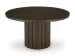 Radkin - Round Dining Room Table - Burnished Brown