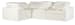 SS - Barefoot 4-Seat Sectional - White