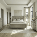 Rochelle Park - 4 Piece Bedroom Set (King Panel Bed, Dresser & Mirror, Chest) - Smokey Taupe