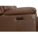 Fenwick - Power Reclining Loveseat With Console & Power Headrests - Cognac