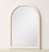 Pure Maple - Arch Mirror - Cottage White