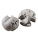 Ermanno - Teak Balls (Set of 2) - Pearl Silver