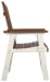 Genesis - Brown/white - Arm Chair (2/cn)