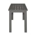 Plantation Key - Outdoor Dining Bench - Granite