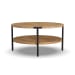 Millwork - Round Coffee Table - Light Brown
