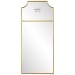 Caddington - Tall Mirror - Brass