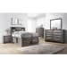 Emily - Full Storage Bed - Weathered Grey