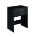 Irvine - Mini Vanity With Stool, LED And USB - Glossy Black