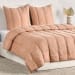 Rowen - 3 Piece Queen Quilt Set - Clay