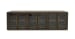 Bradley - Oak Wood 6 Door Cabinet - Cocoa Brown