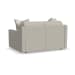 Sky - Upholstered Loveseat - Light Gray