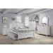 Alana - Full Platform 5 Piece Bedroom Set With Storage Trundle - White
