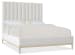 Cascade - Queen Upholstered Bed - White