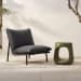 Rothko - Outdoor Stool - Dark Green