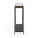 Harrison - Glass/Aluminum Rectangle Console Tables (Set of 2) - Bronze