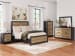 Vertani - Black - 7 Pc. - Dresser, Mirror, Chest, Full Panel Bed, 2 Nightstands