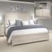 New Haven - King Panel Bed, Dresser & Mirror - White