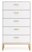 Socalle - Two-tone - Five Drawer Chest