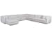 Artistica Upholstery - Veronica Sectional - White