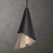 Apollo - 1 Light Mini Pendant - Black / Gold