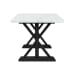 Tuscany - 70" Marble Counter Height Dining Table - White