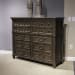 Paradise Valley - 10 Drawer Chesser - Dark Brown