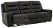 Warlin - Black - PWR REC Sofa with ADJ Headrest