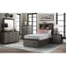 Wade - Youth Twin Platform Storage Bed - Black Finish