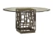 Ocean Club - South Sea Dining Table With 54" Glass Top - Dark Brown