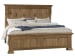 Yosemite - KIng Corbel Bed With Corbel Footboard - Light Brown