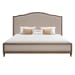 Bellevue - King Upholstered Bed - Whiskey Brown