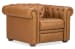 MS - Glover Power Recliner With Power Headrest - Brown