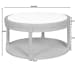 Pulaski Accents - Round Cocktail Table with Marble Top - Natural