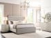 Brighton - King Upholstered Bed - Gray